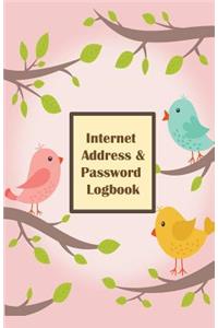 Internet Address & Password Logbook