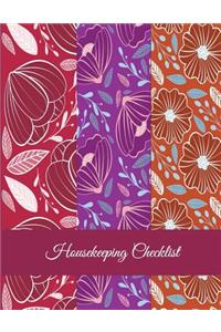 Housekeeping Checklist