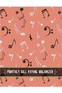 Monthly Bill Paying Organizer