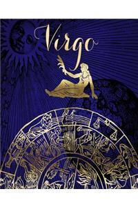 Virgo Symbol Astrology Wheel Zodiac Sign Horoscope School Comp Book 130 Pages