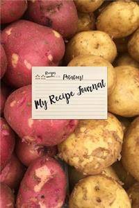 My Recipe Journal for Potatoes