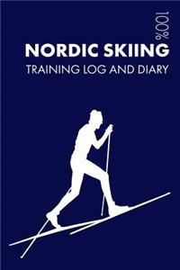 Nordic Skiing Training Log and Diary