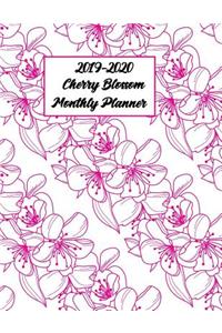 2019-2020 Cherry Blossom Monthly Planner