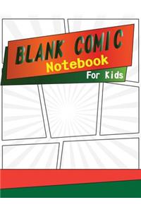Blank Comic Notebook for Kids