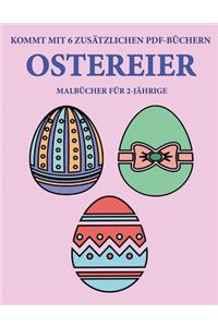 Malbücher für 2-Jährige (Ostereier)