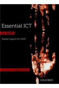 Essential ICT for A Level: A2 Teacher's Support CD-ROM for WJEC