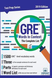 GRE Words In Context