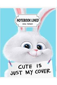 Notebook Lined Rabbit Cover: Notebook Journal Diary