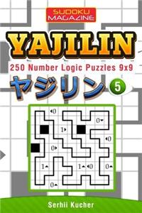 Yajilin: 250 Number Logic Puzzles: Volume 5