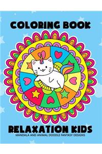 Coloring Book Relaxation Kids