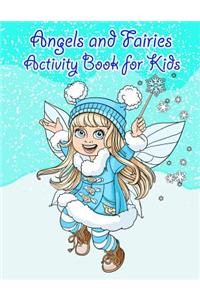 Angels and Faries Activity Book For Kids