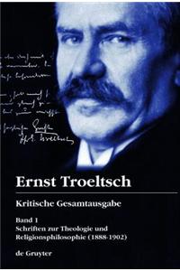 Schriften Zur Theologie Und Religionsphilosophie: (1888-1902)