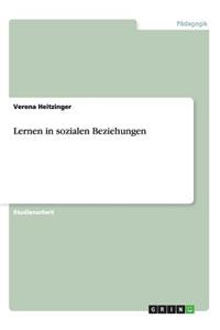 Lernen in sozialen Beziehungen