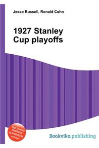 1927 Stanley Cup Playoffs