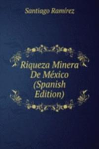 Riqueza Minera De Mexico (Spanish Edition)