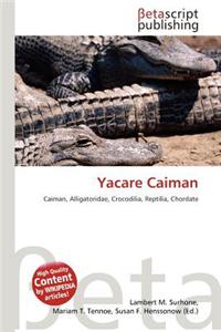 Yacare Caiman