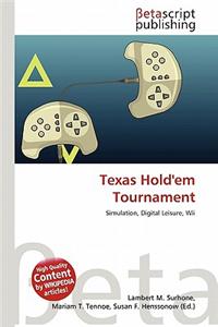 Texas Hold'em Tournament