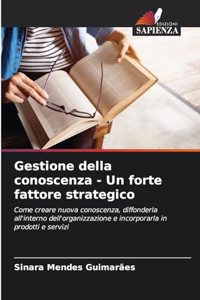 Gestione della conoscenza - Un forte fattore strategico