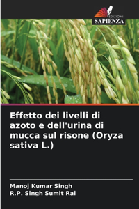 Effetto dei livelli di azoto e dell'urina di mucca sul risone (Oryza sativa L.)