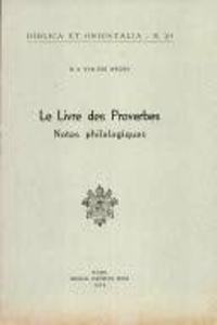 Le Livre Des Proverbes