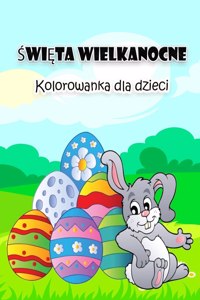 Wielkanocna kolorowanka dla dzieci