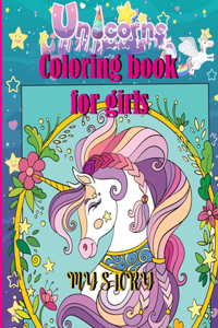 unicorns coloring book for girls