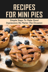 Recipes For Mini Pies