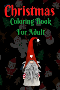 Christmas Coloring Book For Adult