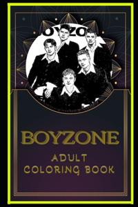 Boyzone Adult Coloring Book