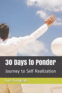 30 Days to Ponder