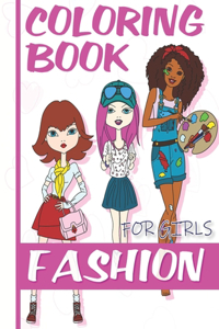 Coloring Book FASHION for Girls