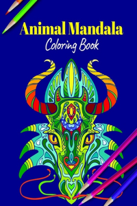 Animal Mandala Coloring Book