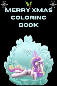 Merry Xmas Coloring Book