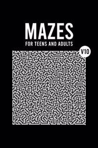 Mazes for Teens and Adults