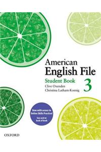 American English File: Level 3: Student Book Pack