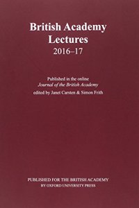 British Academy Lectures, 2016-17