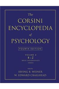 Corsini Encyclopedia of Psychology, Volume 4