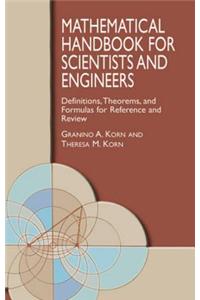 Mathematical Handbook for Scientists and Engineers