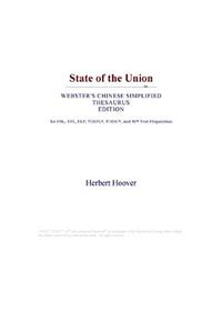 State of the Union (Webster's Chinese Simplified Thesaurus Edition)