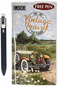 VINTAGE TRAVEL 2YR PKT PLANNER D