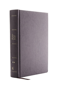 Niv, Open Bible, Hardcover, Gray, Red Letter Edition, Comfort Print