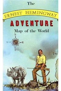 Ernest Hemingway Adventure Map of the World