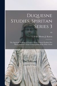 Duquesne Studies, Spiritan Series 3