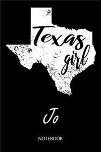 Texas Girl - Jo - Notebook