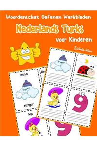 Woordenschat Oefenen Werkbladen Nederlands Turks voor Kinderen