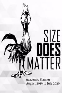 Size Does Matter Academic Planner August 2019 To July 2020