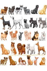 I Love All Dogs 2019-2020 18 Month Academic Monthly Planner