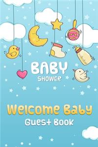 Welcome Baby Guest Book