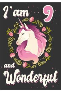 I'am 9 and Wonderful