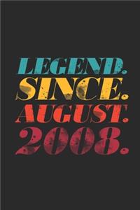 Legend Since August 2008